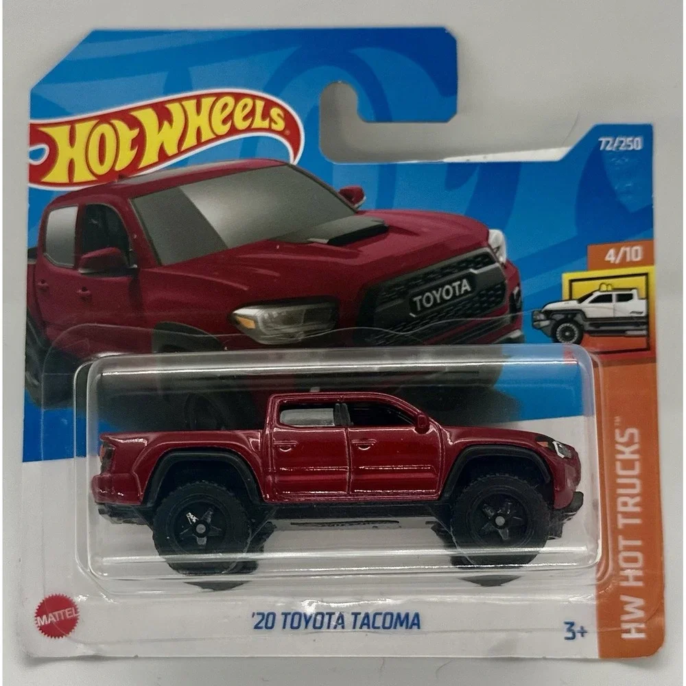 Hot Wheels '20 Toyota Tacoma Lot of 3 Red Short Card Blue HW Hot Trucks 2022 NEW